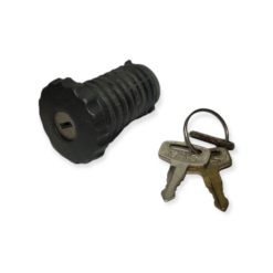 Tankdop met slot, lang model