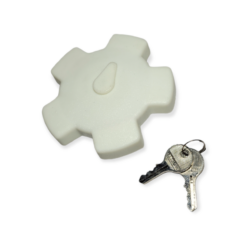 Tankdop wit Honda MT / MB