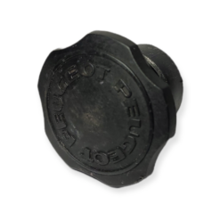 Tankdop Peugeot 30mm zwart
