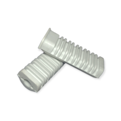 Voetsteun rubber universeel Wit