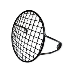 Koplamprooster Zwart rond 150mm